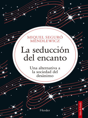 cover image of La seducción del encanto